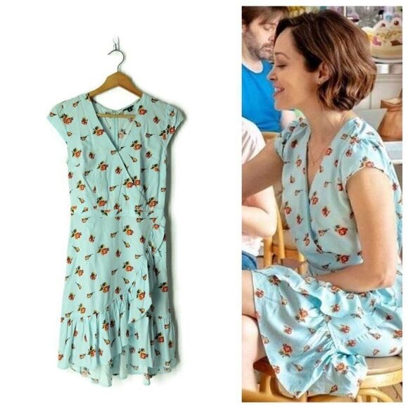 J Crew Faux Wrap Floral Mini Dress
Cottagecore Summer Ruffles - Picture 2 of 16